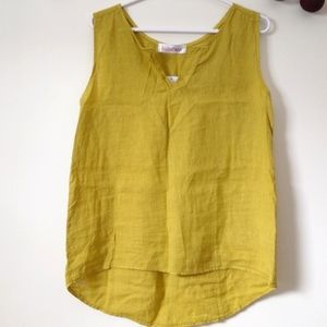 Linen Summer Sleeveless Top